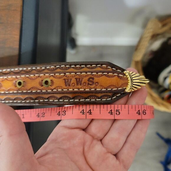 Gorgeous Handmade Leather Belt - Picture 5 of 5